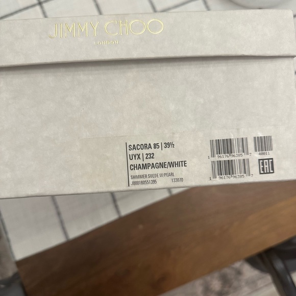 EUC Jimmy Choo - Sacora 85, size 39.5 - the PERFECT WEDDING SHOE!!! - Picture 9 of 16